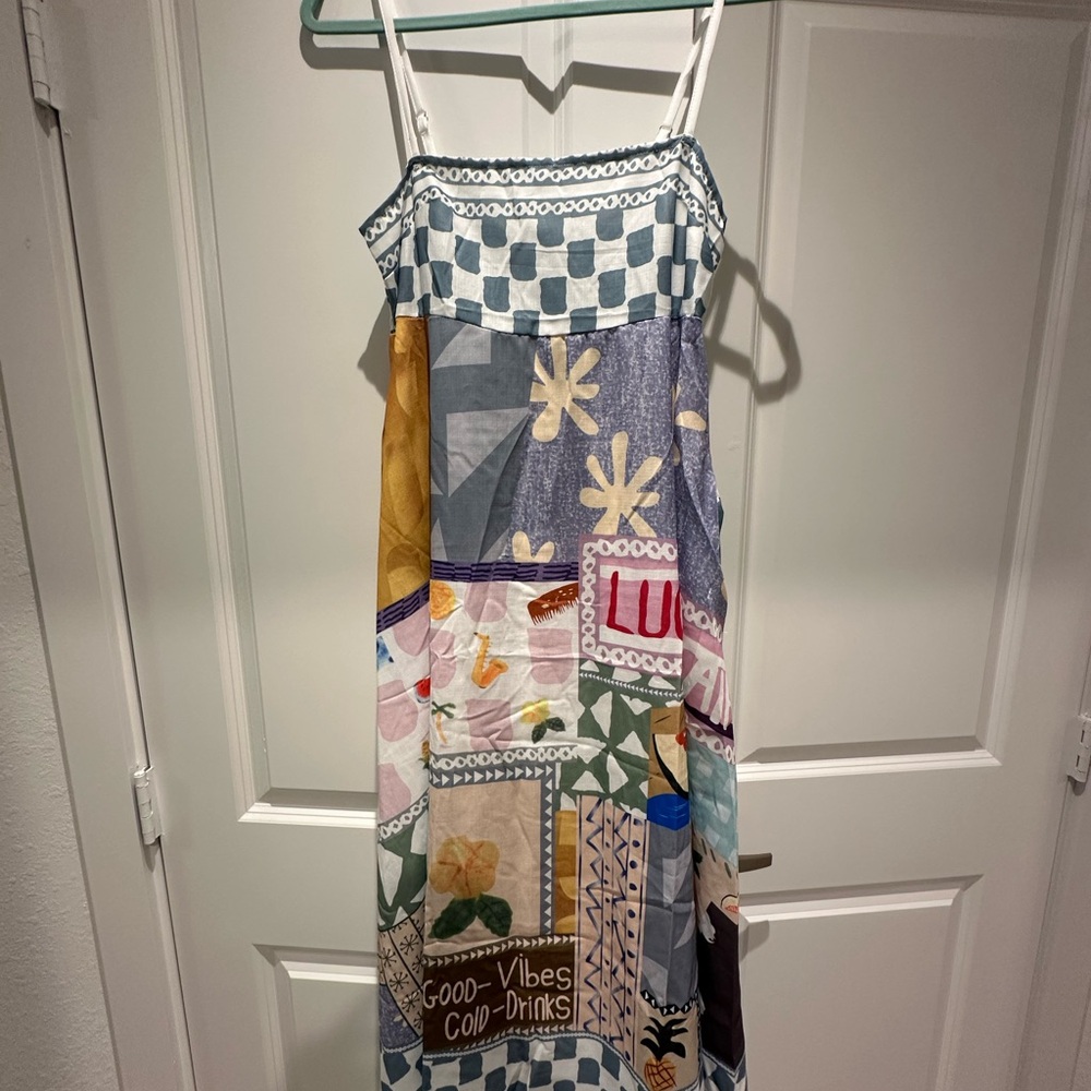 Never worn Patchwork Sundress